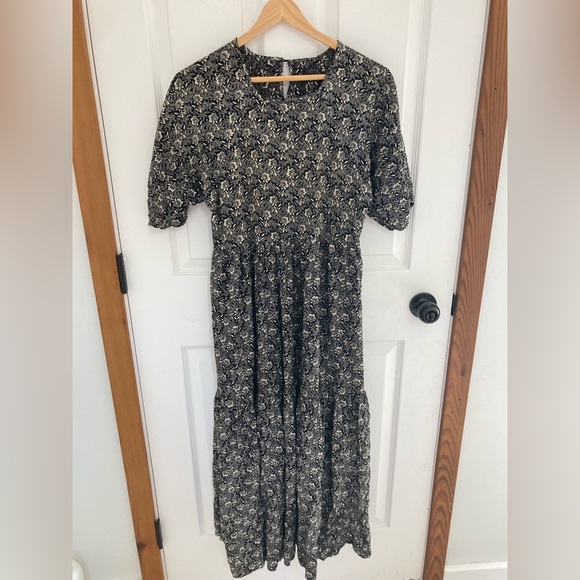 OG Christy Dawn Theo in raven floral, OS - Picture 2 of 4